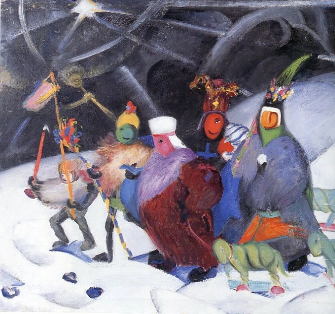 Nächtlicher Mummenschanz