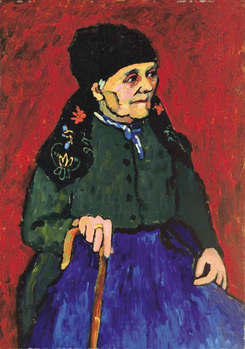 Gabriele Münter-Rosalia Leiss-1909